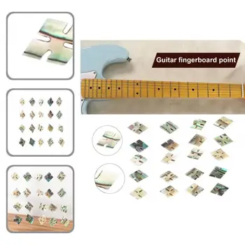 Versátil Escala de Pontos Fino Acabamento Mini Braço de Guitarra Ponto de Guitarra Pontos 20Pcs/Set