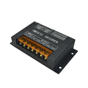Dmx LED Decodificador RGB Hotsales RGB/LED RGBW DMX512 Decodificador Rgb Rgbw 3-4 Canal