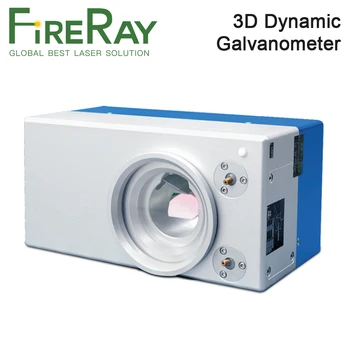 FireRay 3D Galvo Conjunto de Cabeça de 100W Aperture10mm Apoio Laser Tipos de Fibra de CO2 QCW SPI UV YAGD