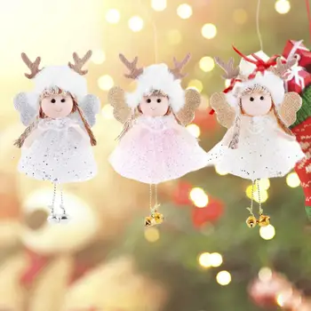 Leve Requintado Árvore de Natal Pingente de Ornamentos Acessório de Suspensão de Decoração Sorriso no Rosto para o Natal